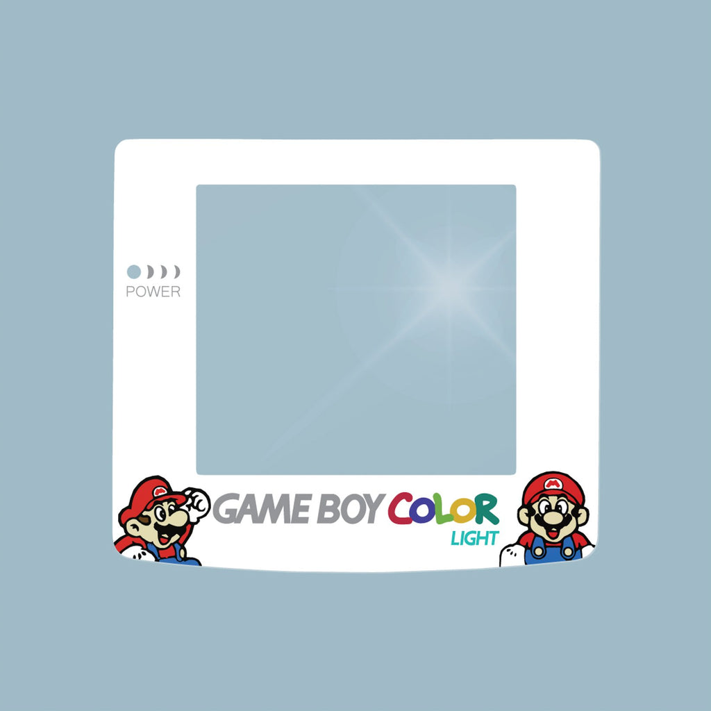 Glass Game Boy Color Mario Screen Lens