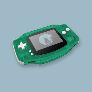 Glow In The Dark Green2 Game Boy Advance Shell