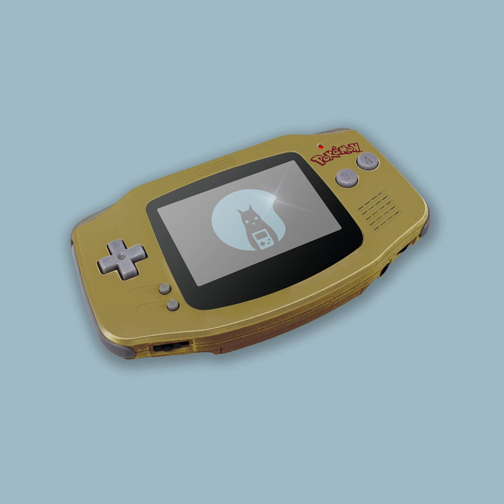 Gold Game Boy Advance Shell