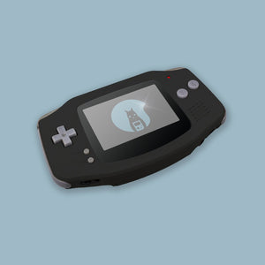 Black Game Boy Advance Shell