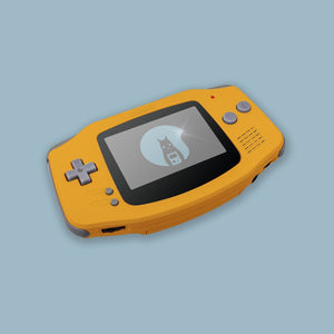 Orange Game Boy Advance Shell