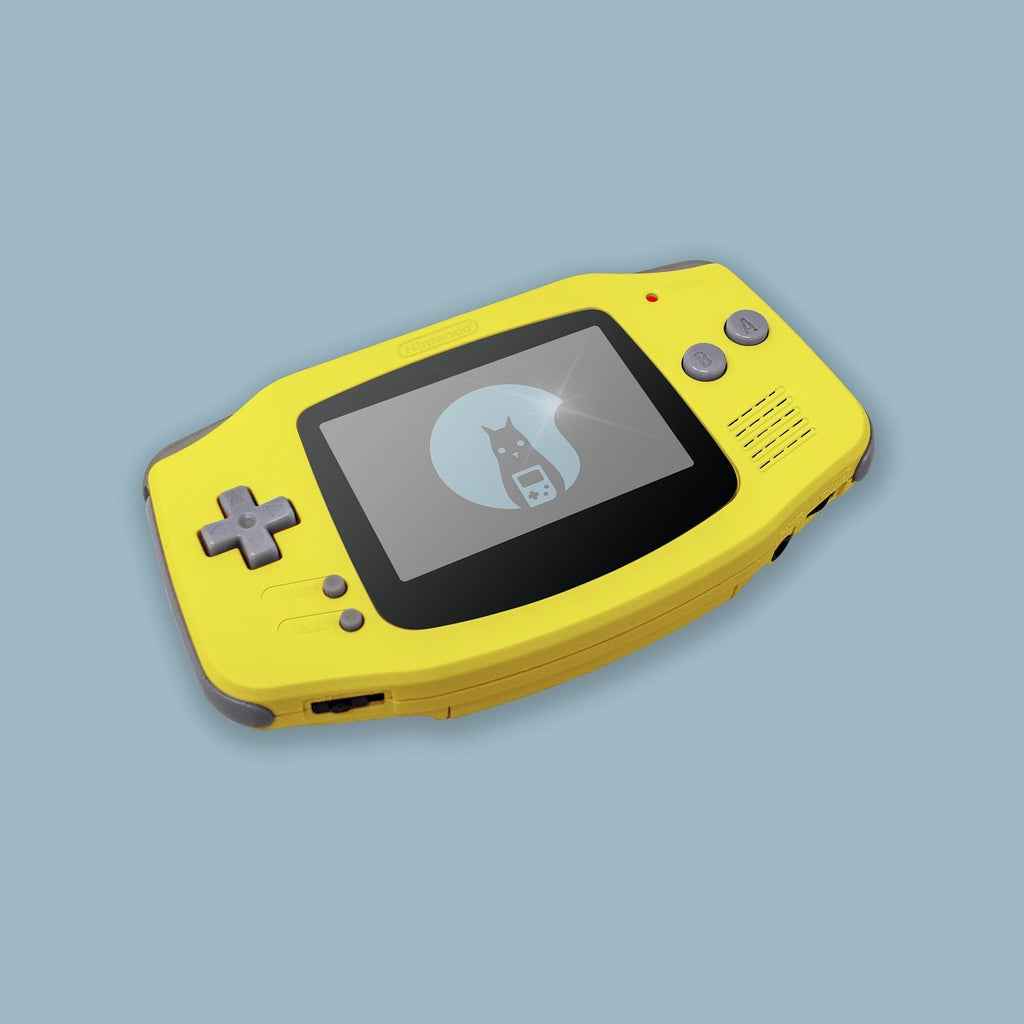 Yellow Game Boy Advance Shell
