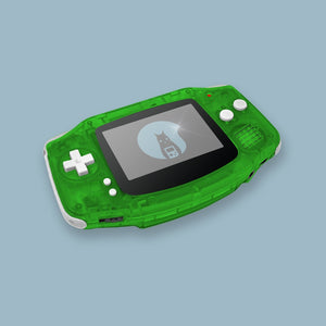 Transparent Green Game Boy Advance Shell