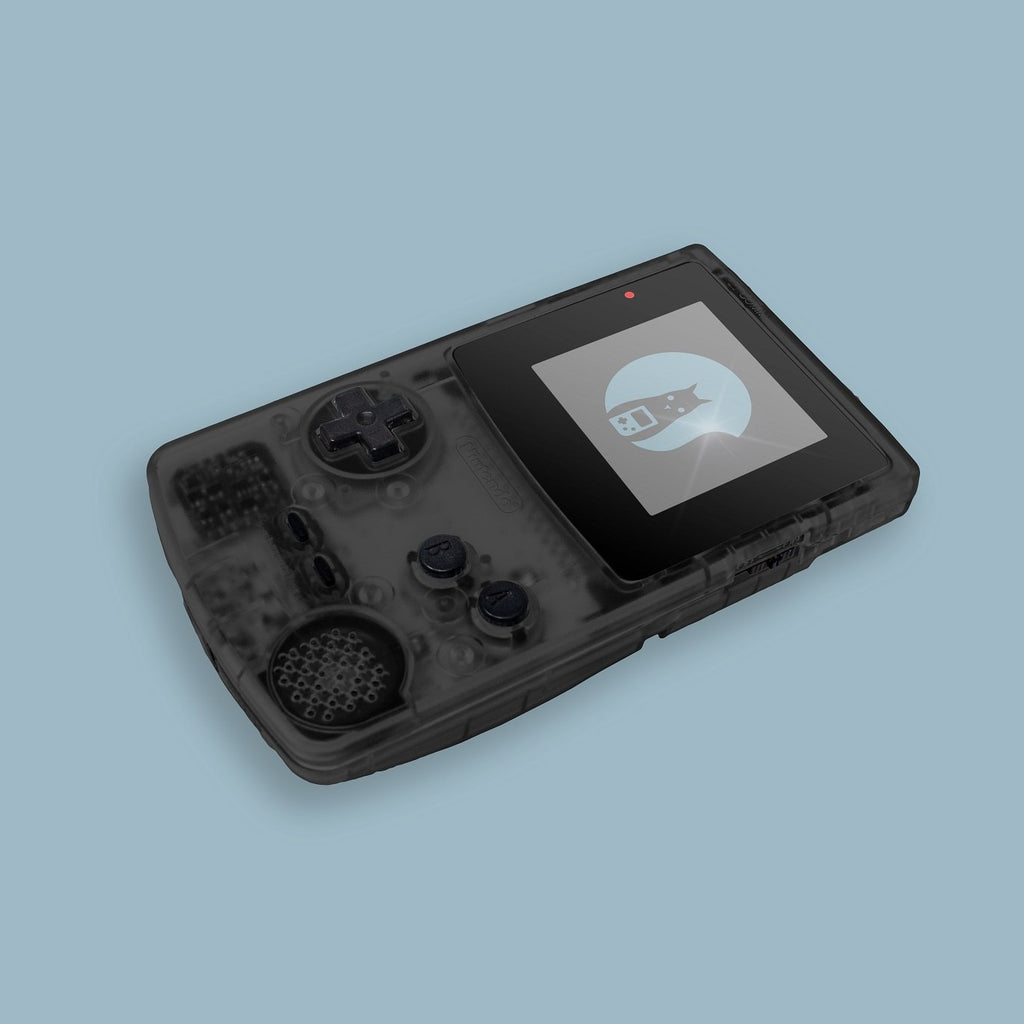 Transparent Black Game Boy Color Shell
